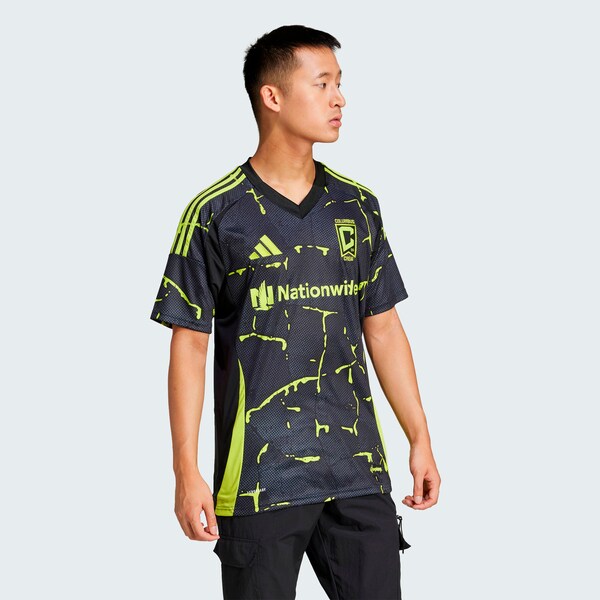 Columbus Crew adidas 2025 The Goosebumps Kit Replica Jersey - Black - Image 2