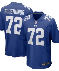 Jermaine Eluemunor New York Giants Nike Team Game Jersey -  Royal