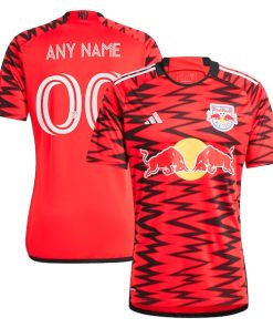 New York Red Bulls adidas 2024 Legacy Replica Custom Jersey?¨C Red