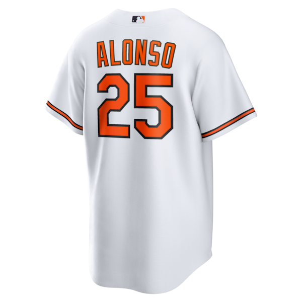 Pete Alonso Baltimore Orioles Nike Home Replica Jersey - White - Image 3