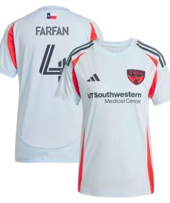 Marco Farfan FC Dallas adidas Women's 2025 The Inferno Kit Replica Player Jersey - Light Blue