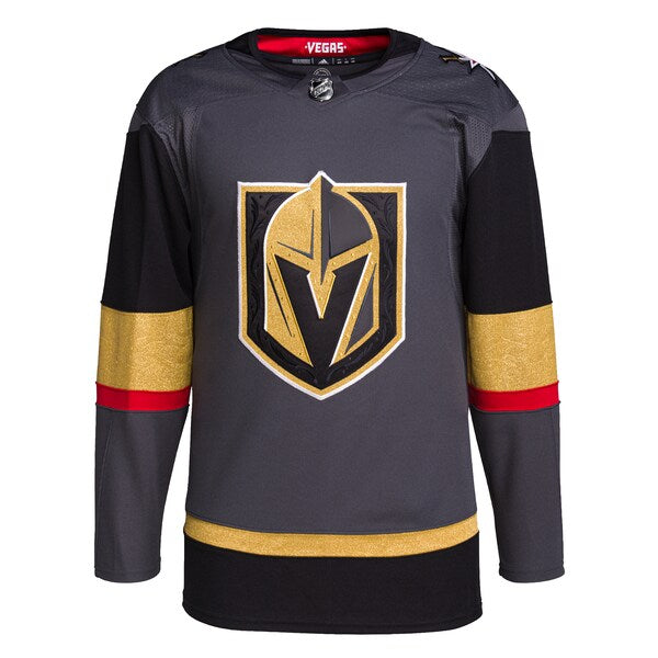 Vegas Golden Knights adidas Alternate Authentic Jersey - Gray - Image 2