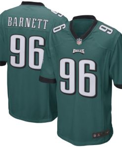 Alternative view of Derek Barnett Philadelphia Eagles Nike Game Jersey - Green