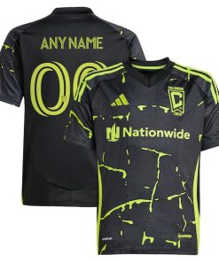 Columbus Crew adidas Youth 2025 The Goosebumps Kit Replica Custom Jersey - Black