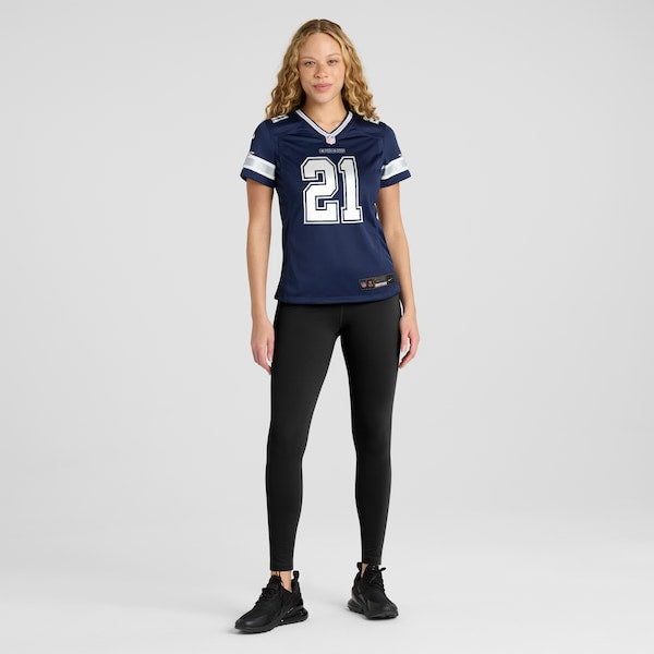 Deion Sanders Dallas Cowboys Nike Women's Team Retired Player Game Jersey - Navy - Image 4
