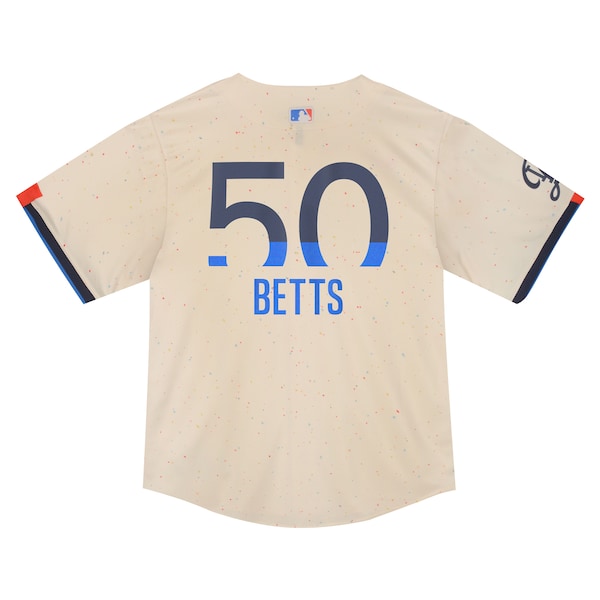 Mookie Betts Los Angeles Dodgers Nike Toddler 2024 City Connect Limited Player Jersey - Cream - Image 3