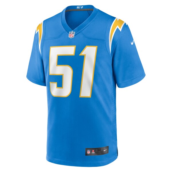 Sebastian Joseph-Day Los Angeles Chargers Nike Game Player Jersey - Powder Blue - Image 2
