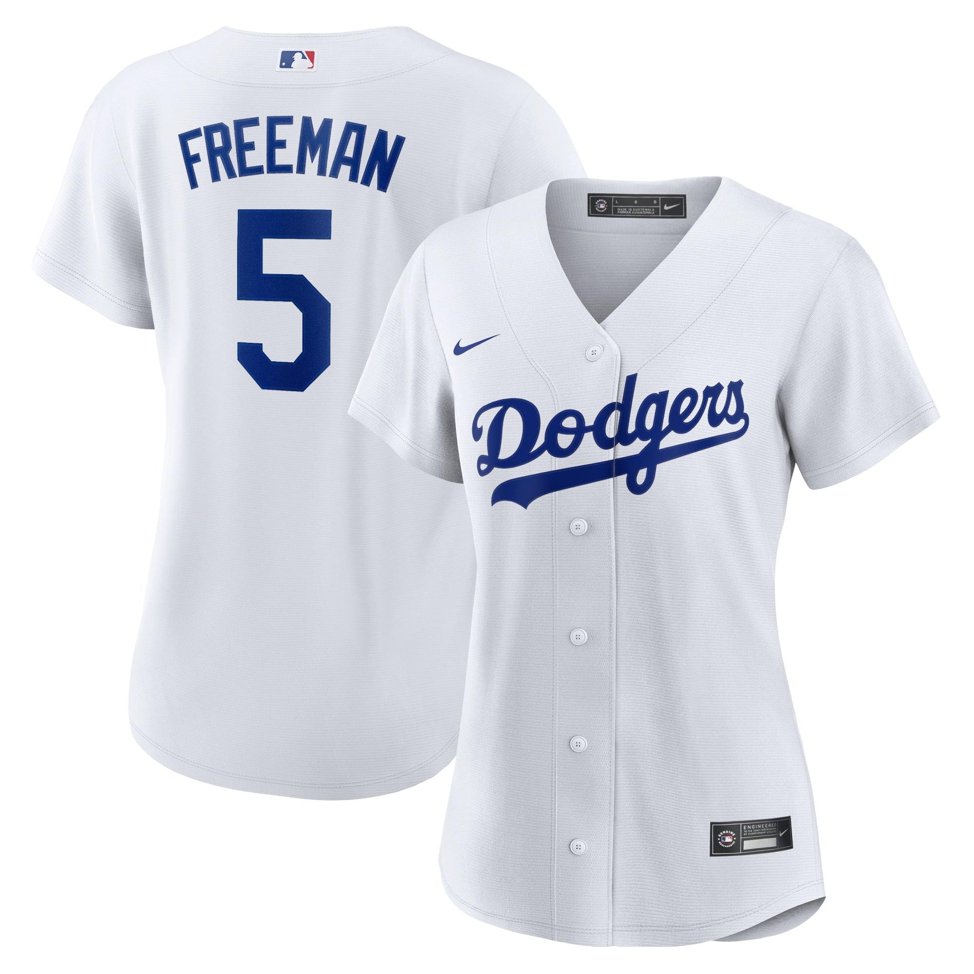 Freddie Freeman Los Angeles Dodgers Nike Women's Alternate Replica Player Jersey - Royal/White - Image 6