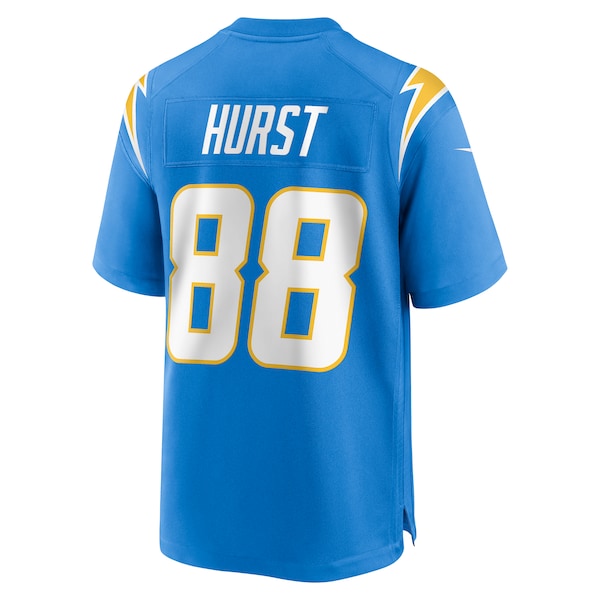 Hayden Hurst Los Angeles Chargers Nike Game Jersey - Powder Blue - Image 3