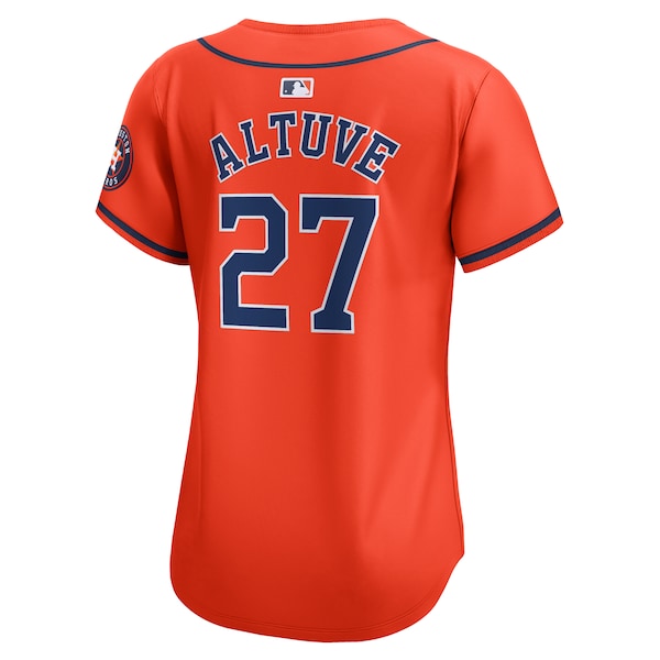 Jose Altuve Houston Astros Nike Women's Alternate Limited Player Jersey?ยจC Orange - Image 3