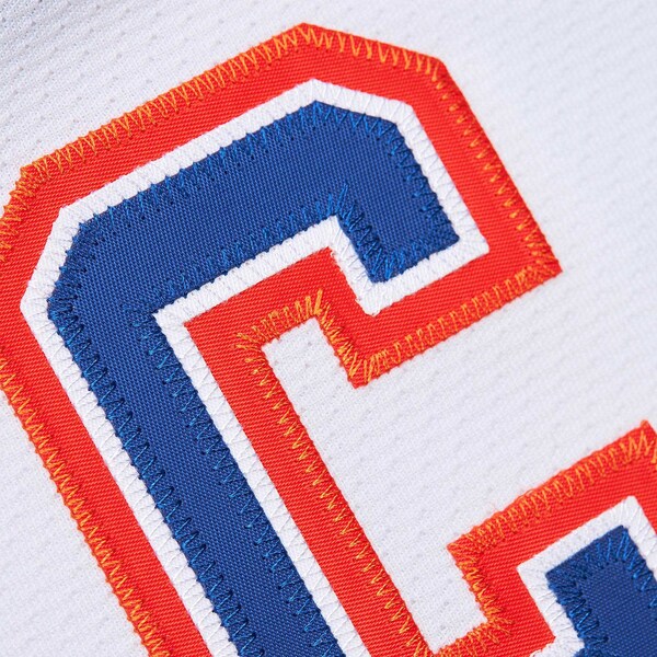 Wayne Gretzky Edmonton Oilers 1986/87 Blue Line Player Jersey - White - Image 12