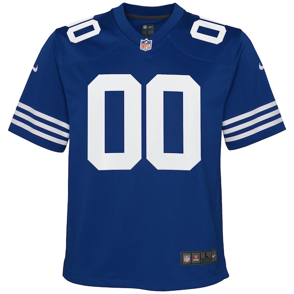 Indianapolis Colts Nike Youth Alternate Custom Game Jersey - Royal - Image 2