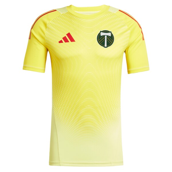 Portland Timbers adidas 2025 Goalkeeper Jersey - Yellow - Image 2
