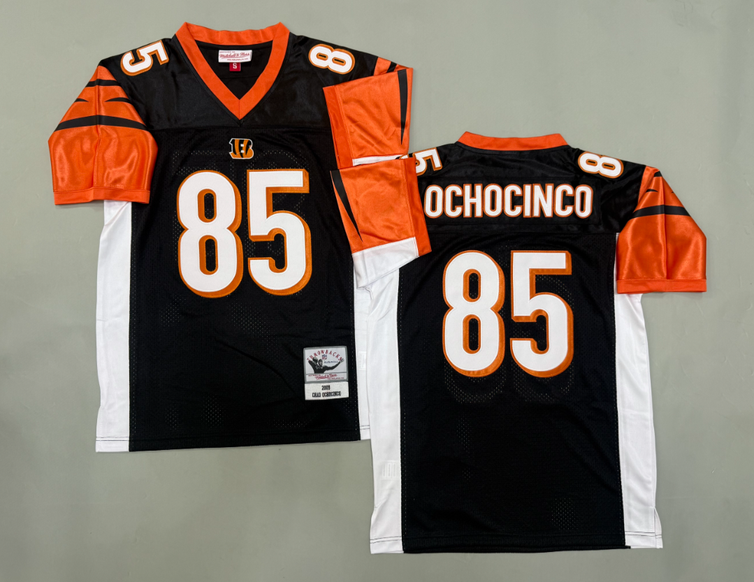 Chad Ochocinco Cincinnati Bengals Authentic Throwback Retired Player Jersey