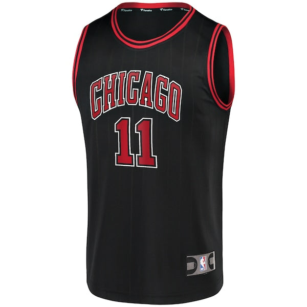 DeMar DeRozan Chicago Bulls Youth Fast Break Player Jersey - Statement Edition - Black - Image 2