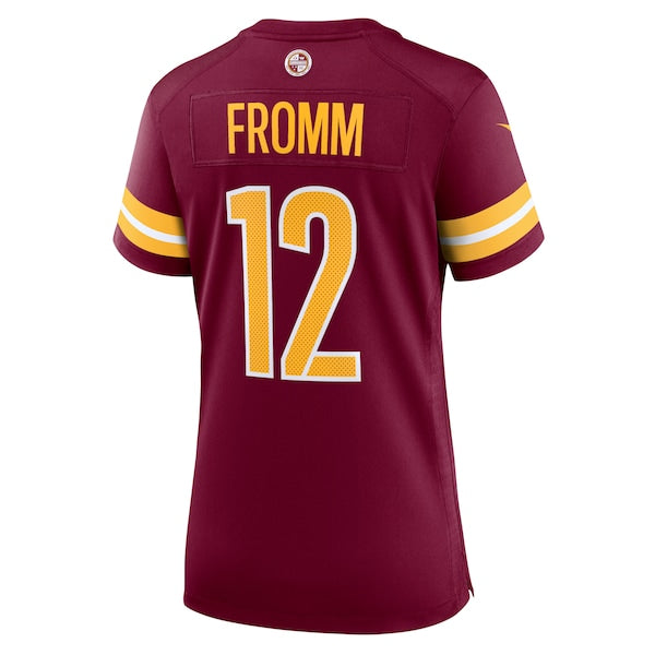 Jake Fromm Washington Commanders Nike Women's Home Game Player Jersey - Burgundy - Image 2