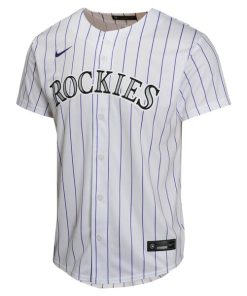 Alternative view of Kris Bryant Colorado Rockies Nike Youth Home Game Player Jersey - White
