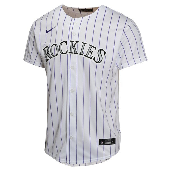 Kris Bryant Colorado Rockies Nike Youth Home Game Player Jersey - White - Image 2