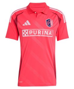 Alternative view of Marcel Hartel St. Louis City SC adidas 2025 Forever CITY Red Replica Player Jersey - Red