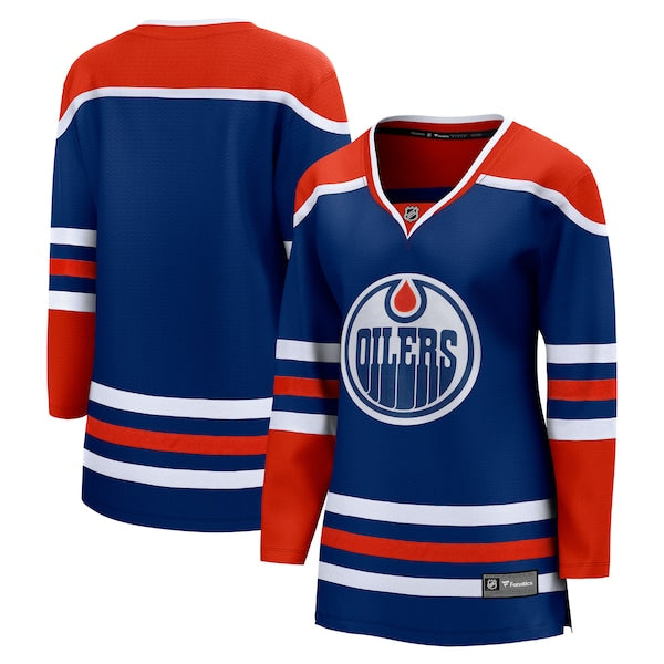 Edmonton Oilers Women's Home Breakaway Blank Jersey - Royal