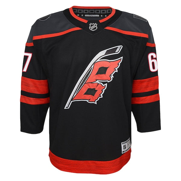 Max Pacioretty Carolina Hurricanes Youth 2022/23 Home Premier Player Jersey - Black - Image 2