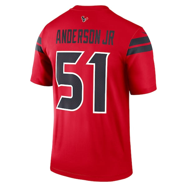 Will Anderson Jr. Houston Texans Nike Legend Jersey - Red - Image 3