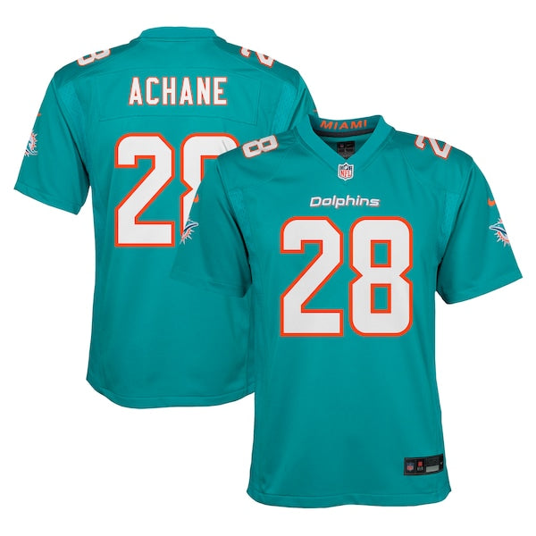 De¡¯Von Achane Miami Dolphins Nike Youth Team Player Game Jersey - Aqua