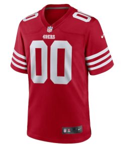 Alternative view of San Francisco 49ers Nike Youth Game Custom Jersey - Scarlet