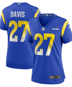 Timarcus Davis Los Angeles Rams Nike Women's  Game Jersey - Royal