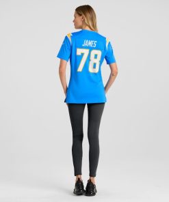 Alternative view of Andre James Los Angeles Chargers Nike Women's Team Game Jersey -  Powder Blue