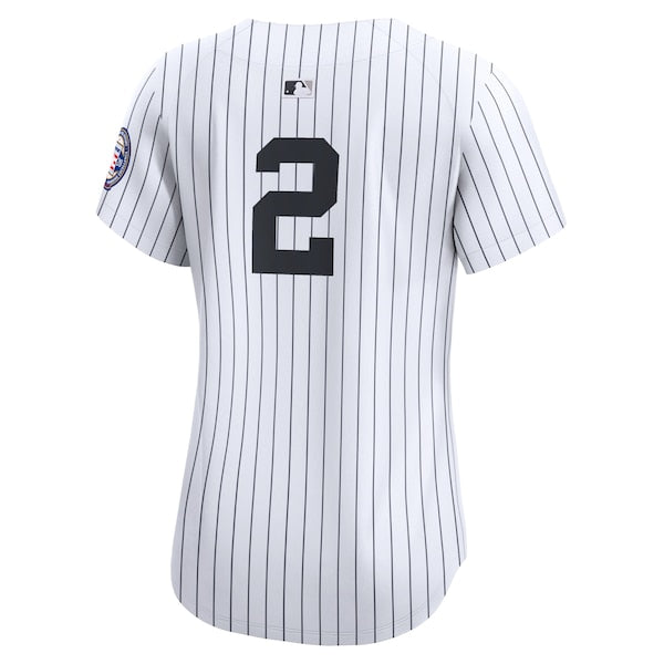 Derek Jeter New York Yankees Nike Women's Home Limited Player Jersey - White - Image 3