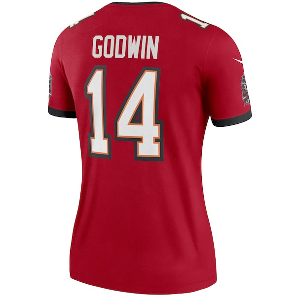 Chris Godwin Tampa Bay Buccaneers Nike Women's Legend Jersey - Red/Pewter - Image 4