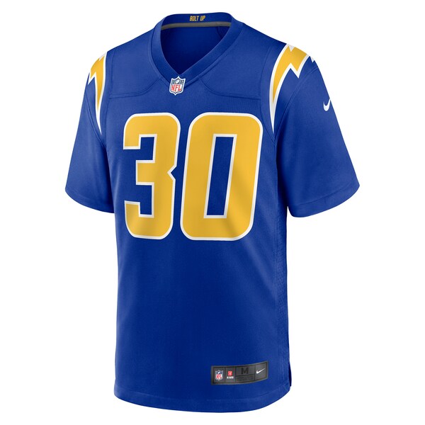 Austin Ekeler Los Angeles Chargers Nike Game Jersey - Royal/Navy/White - Image 3