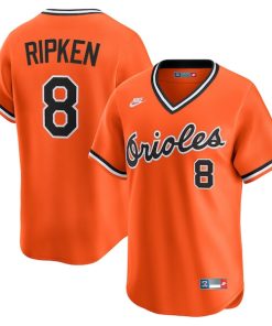 Cal Ripken Sr. Baltimore Orioles Nike Throwback Cooperstown Collection Limited Jersey - Orange