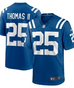 Rodney Thomas II Indianapolis Colts Nike Game Player Jersey - Royal/Blue