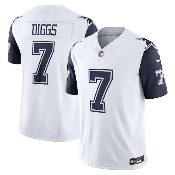 Trevon Diggs Dallas Cowboys Nike Vapor F.U.S.E. Limited Jersey - White/Navy - Image 2