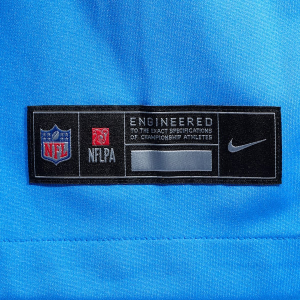 Hassan Haskins Los Angeles Chargers Nike Team Game Jersey - Powder Blue - Image 9