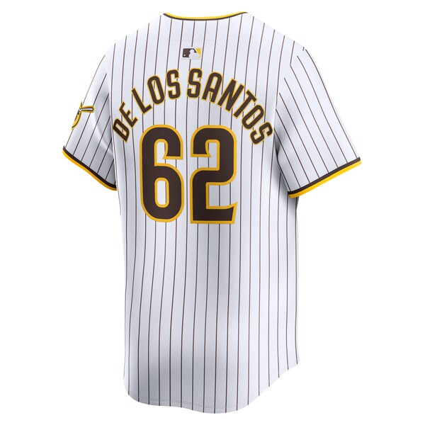Enyel De Los Santos San Diego Padres Nike Home Limited Player Jersey?ยจC White - Image 3