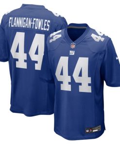 Alternative view of Demetrius Flannigan-Fowles New York Giants Nike Team Game Jersey -  Royal