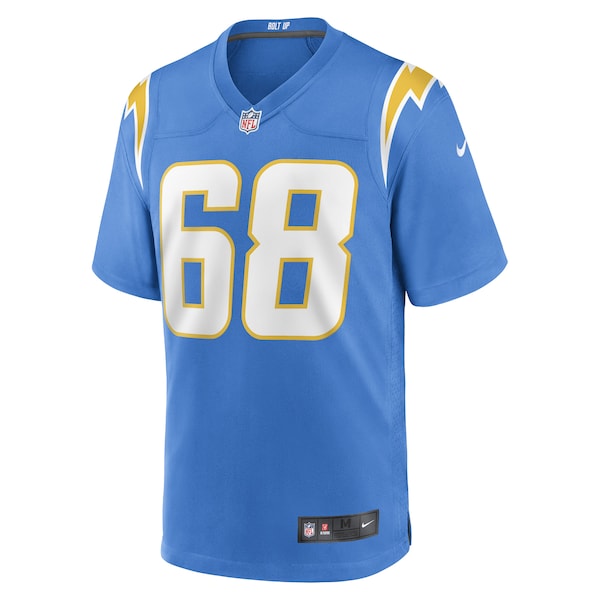 Jamaree Salyer Los Angeles Chargers Nike Game Player Jersey - Powder Blue - Image 2