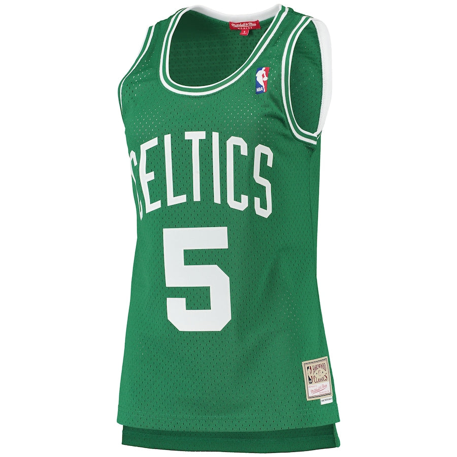 Kevin Garnett Boston Celtics Women's 2007-08 Hardwood Classics Swingman Jersey - Kelly Green - Image 2