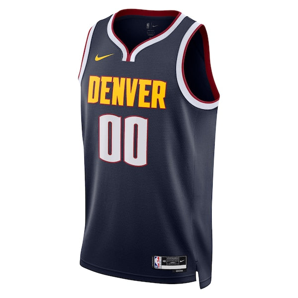 Denver Nuggets Nike Unisex Swingman Custom Jersey Navy - Icon Edition - Image 2