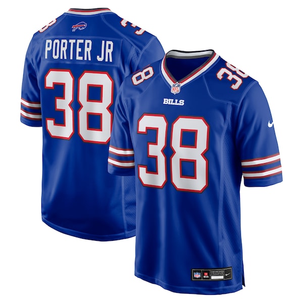 Daryl Porter Jr Buffalo Bills Nike Team Game Jersey - Royal