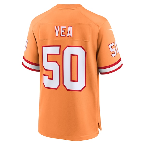 Vita Vea Tampa Bay Buccaneers Nike Throwback Game Jersey - Orange - Image 3