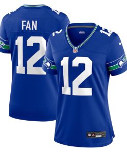12th Fan Seattle Seahawks Nike Women's Player Jersey - Royal
