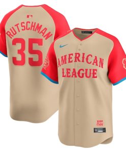 Adley Rutschman American League Nike 2024 MLB All-Star Game Limited Player Jersey - Cream