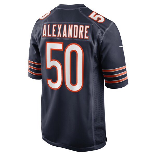 Deslin Alexandre Chicago Bears Nike Team Game Jersey - Navy - Image 3