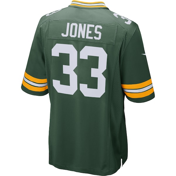 Aaron Jones Green Bay Packers Nike Game Jersey - Green - Image 3