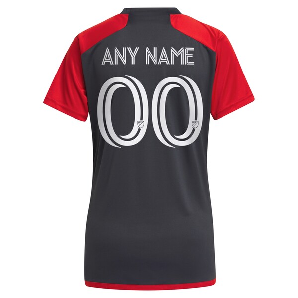 Toronto FC adidas Women's 2024 Club Kit Replica Custom Jersey - Gray - Image 3