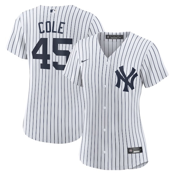 Gerrit Cole New York Yankees Nike Women's Home Replica Player Jersey - White - Image 2